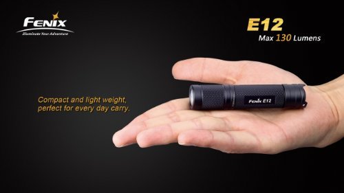 Fenix e12 led compact flashlight