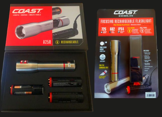 Coast rechargeable A25R Review