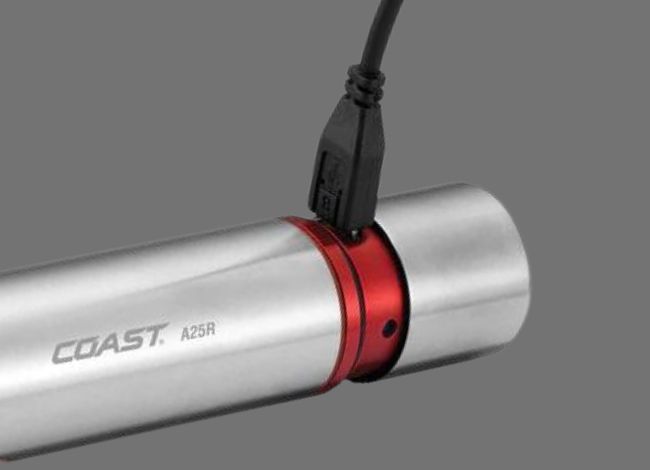 Coast A25R provides a flex charging system