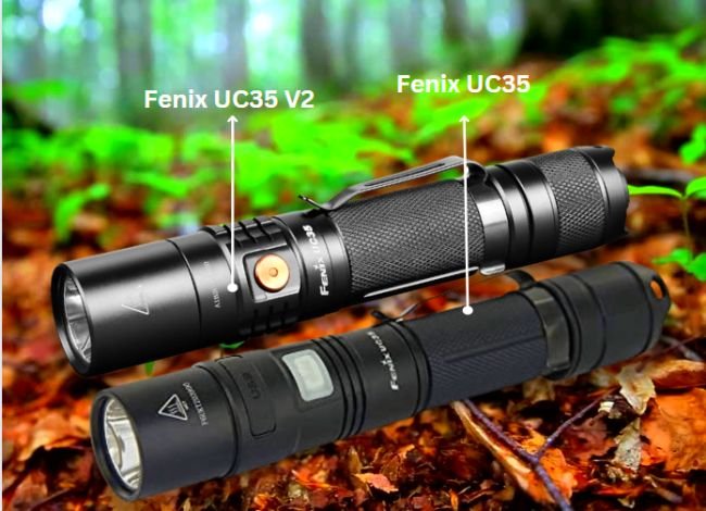 How do you charge a Fenix UC35 flashlight