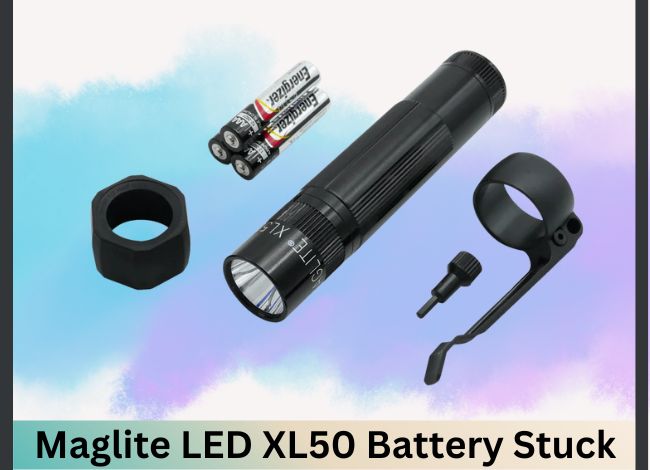 Maglite LED XL50 Battery Stuck