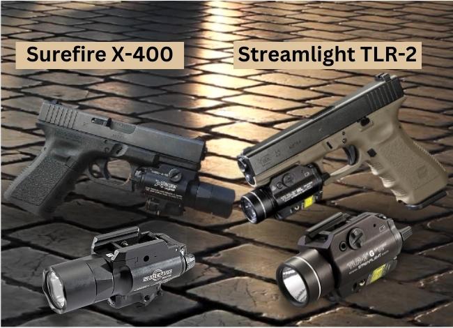 Surefire X-400 Vs Streamlight TLR-2 Flashlight