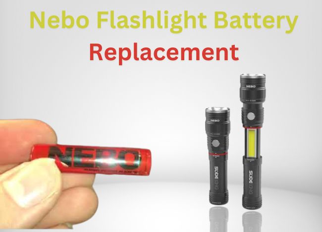 How to change the batteries in a Nebo Slyde flashlight